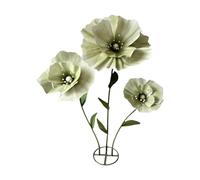 Wsymxuo Huge Wedding Flowers for Decoration with A Stand. Multifunctional Wedding Flower Arrangements for Polter Evenings, Green