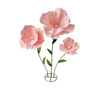 Wsymxuo Huge Wedding Flowers for Decoration with A Stand. Multifunctional Wedding Flower Arrangements for Polter Evenings, Pink