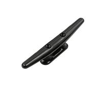 Wsymxuo Lightweight Mooring Cleat, Black, 5 Inch | Molded One-Piece Design, Boat Cleat, Hardware, for Boats