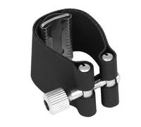 Wsymxuo Saxophone Instrument Connector Ligature Saxophone Ligature Adjustable Hardware for Saxophonists, Performances, Repetition Rehearsals, Black
