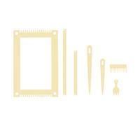 Wsymxuo Wood Weaving Loom Kit Handcraft Tapestry Loom DIY Craft for Beginners Women