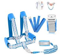 Toddler Leash for Walking, Toddler Safety Harnesses Leashes, Safety Harness with Lock for Kids, Anti Lost Wrist Link Safety Wrist Link for Toddlers ，Upgrade with Reflective Tape Liner（6.5ft）for Kids