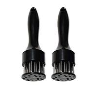 WSZDA 2PcsMeat Tenderizer Tool with Ultra Sharp Stainless Steel Needle Blades, Kitchen Tool for Tenderizing and Cooking BBQ, Marinade, Steak