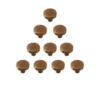 WSZGRJDM 10PCS Colorful Cabinet Door Knobs, Round Aluminum Alloy Drawer Pull Handle, Cute Kitchen Cabinet Cupboard Drawer Door Knobs Set, Colourful Modern Furniture Handles