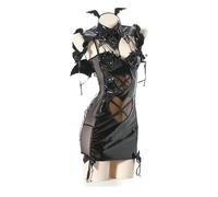 WSZJLN Halloween dark night cosplay two-dimensional witch devil suit sexy underwear advanced-onesize (90-130 pounds)