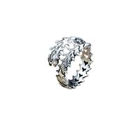 WSZJLN Retro Gothic Keel Spine Rings for Women Men Hip Hop Hyperbole Centipede Jewelry Gifts Trendy Ring Adjustable Anillo-Resizable,WN1162