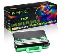 WT-200CL Compatible for Brother Waste Toner Container with Chip MFC-9120CN MFC-9320CW MFC-9010CN MFC-9125CN Printers (1 Pack Black)