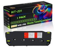 WT-201 Compatible for Canon Waste Toner Container with Chip ImageRUNNER IR-C1325iF IR-C1335iF IR-C1335iFC IR-C250i Printers (1 Pack Black)