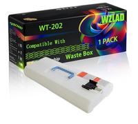 WT-202 Compatible for Canon Waste Box with Chip imageRUNNER Advance C3530FIII-RG C3530 C3525 i III C3500 Printers (1 Pack Black)