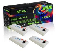 WT-202 Compatible for Canon Waste Box with Chip imageRUNNER Advance DXC3835 i DXC5800 Series DXC5840 i DXC 5850 Printers (4 Pack Black)