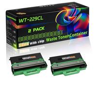 WT-229CL Compatible for Brother Waste Toner Container with Chip DCP-L3560CDW HL-L8240CDW MFC-L8390CDW HL-L3215CW Printers (2-Pack Black)