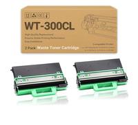 WT-300CL Waste Toner Box Compatible for Brother DCP-9055CDN DCP-9270CDN HL-4140CN HL-4150CDN HL-4570CDW HL-4570CDWT MFC-9460CDN MFC-9465CDN MFC-9560CDW MFC-9970CDW Printers 2 packs