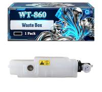 WT-860 Waste Box Compatible for Kyocera TASKalfa 3050CI 3551CI 3051CI 3550CI Printers, With Chip Large Capacity 25000 Pages (1 Pack Black)