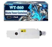 WT-860 Waste Toner Container Compatible for Kyocera FS-C8650DN TASKalfa 3050ci 3051ci 3500i 3501i 3550ci 4500i 4550ci 5500i 5550ci Printers (1 Pack Black)