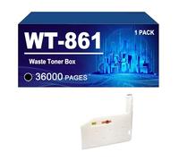 WT-861 Waste Toner Box Compatible For Kyocera TASKalfa 6500i 6501i 6550ci 6551ci 7550ci 7551ci 7002i 8002i; Copystar CS6500i 6501i 6550ci 7052ci 7550ci 7551ci 8000i 8001i,WT861-1 pack