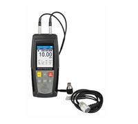 WT130A Digital Ultrasonic Thickness Gauge Sheet Metal Plastic Glass Tester Steel Color LCD Sound Velocity Meter Accurate Readings