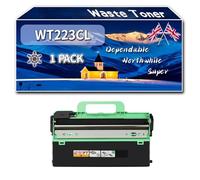 WT223CL Waste Toner Bottle Compatible for Brother DCP-L3510CDW DCP-L3550CDW Printers, High-Definition Printing Effect with Chip, 50000 Pages (1 Pack Black)