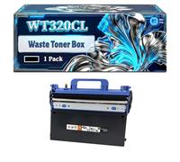 WT320CL Waste Toner Box Compatible for Brother DCP-L8410CDW HL-L8260CDW HL-L8360CDW HL-L9310CDW HL-L9310CDWT HL-L9310CDWTT MFC-L8610CDW MFP MFC-L8690CDW MFC-L8900CDW Printers (1 Pack Black)
