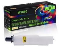 WT860 Compatible for Kyocera Waste Toner Box with Chip FS-C 8600 DN FS-C 8600 Series FS-C 8650 DN FS-C 8670 Printers (1 Pack Black)