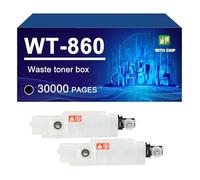 WT860 WT-860 Waste Toner Box Compatible For Kyocera Taskalfa 3500 4500 5500 3050 3051 3550 4550 4551 5550,WT860-2 PACK