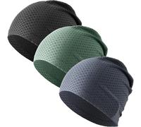 WTACTFUL 3-Pack Lightweight Cooling Skull Cap for Men & Women Summer