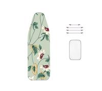 WTAIS Extra Large - Ironing Board Cover, XXL 160X60cm, Thickened - 2-in-1 Design, (Fits Ironing Board of Length 145 to155cm - Width 45 to 55cm)