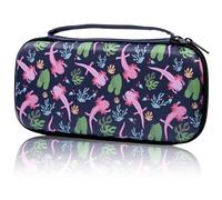 WtallasiSei Axolotl Carry Case Compatible With Nintendo Switch Lite And Switch Oled, Hard Portable Travel Storage Bag For Accessories Console