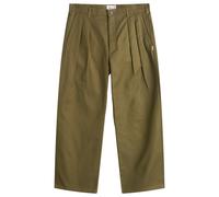 WTAPS Men's Two Tuck Wide Trousers Olive Drab