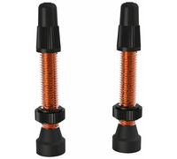 WTB Aluminum TCS Valve 46mm Orange Pair