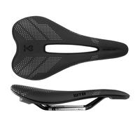 Wtb Gravelier Cromoly Saddle Silver 142 mm 142 mm Black