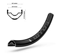 Wtb Kom Light I21 29´´ Tcs 2.0 Rim Black 29´´ 32H