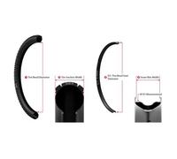 Wtb Kom Tough I30 Tcs 29´´ Mtb Rim 29´´ 32H Black