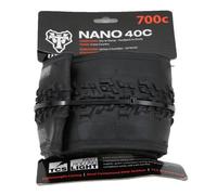Wtb Nano Fast Rolling Tcs Light Tubeless 700c X 40 Gravel Tyre Black 700C x 40 700C x 40 Black