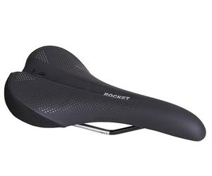 WTB Rocket Bike Seat (Saddle) - Thick Padding - Medium Width - Mountain & Gravel (Cromoly Rail)