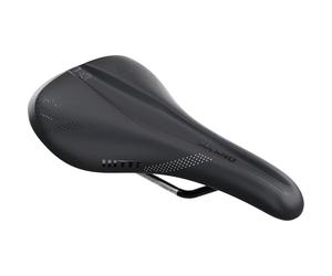 WTB Solano Medium Bike Saddle Titanium Rail Fusion Shape Enhanced Padding and Perineum Support Short Design for Gravel Adventure Road and Mountain