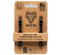 Wtb Tcs Al Max Flow Presta 44 Mm Valves 2 Units One Size Black