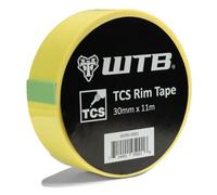 WTB TCS Tubeless Rim Tape - 30 mm x 11 m Roll for 5 Wheels | Durable Rim Tape for MTB, Road, Gravel Rims with 25 mm Inner Width | Airtight Tubeless Tape