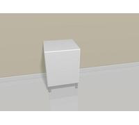 Wtc Vogue White Gloss 500mm Base Unit Complete With Doors And Soft Close Hinges