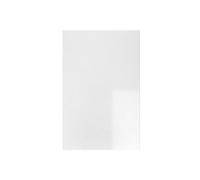 Wtc White Gloss Vogue Lacquered Finish 715mm X 277mm Slab Style Full Height Kitchen Corner Door Fascia 18mm Thickness Undrilled