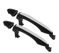WTCUBFV Replacement Parts Compatible with Kia for Forte for Cerato 2014 2015 2016 2017 2018 Front Rear Left Right Door Handle Chrome Black Handle OEM: 82652A7030