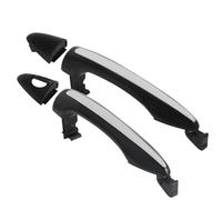 WTCUBFV Replacement Parts Compatible with Kia for Forte for Cerato 2014 2015 2016 2017 2018 Front Rear Left Right Door Handle Chrome Black Handle OEM: 82652A7030