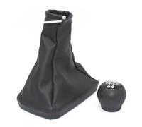 WTCUBFV Replacement Parts Compatible with Vauxhall for Astra II G for Zafira A 1998-2010 Gear Shift Knob Stick Lever Shifter Gaiter Boot Case Handbrake Grips Cover