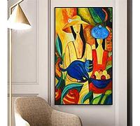 WTEVMAIY Pablo Picasso Canvas Wall Art Famous Painting Abstract Figure Canvas Posters Prints Pictures Wall Art for Living Room Wall Decoration Artwork Frameless 40×60cm