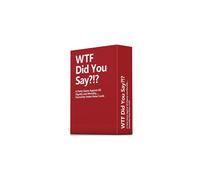 WTF Did You Say A Party Game Against All Dignity and Morality Full Game, XL Set of 594 Cards
