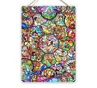 WTF | Disney Designs (Various) - Stained Glass Characters | Twine - Metal Wall Sign Plaque Art Inspirational