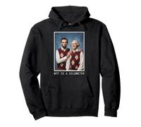 WTF Is A Kilometer Abraham Lincoln George Washington Pullover Hoodie