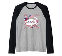 WTF is A Kilometer America July 4th 2026 250th Anniversary Raglan Baseball Tee