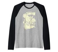 WTF is A Kilometer American Patriot Eagle Raglan Baseball Tee