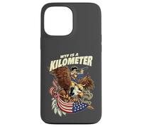 WTF Is A Kilometer American Patriotic Eagle Case for iPhone 13 Pro Max