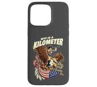 WTF Is A Kilometer American Patriotic Eagle Case for iPhone 15 Pro Max